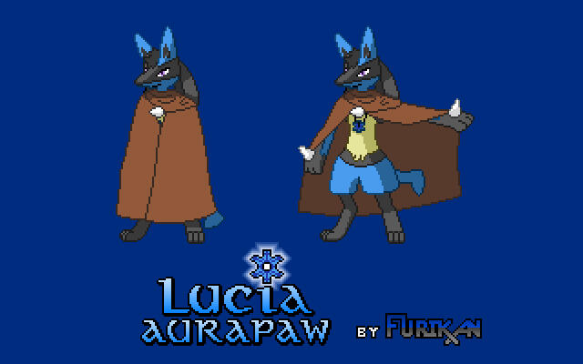 Lucia Aurapaw (OC by MarkedLucario)