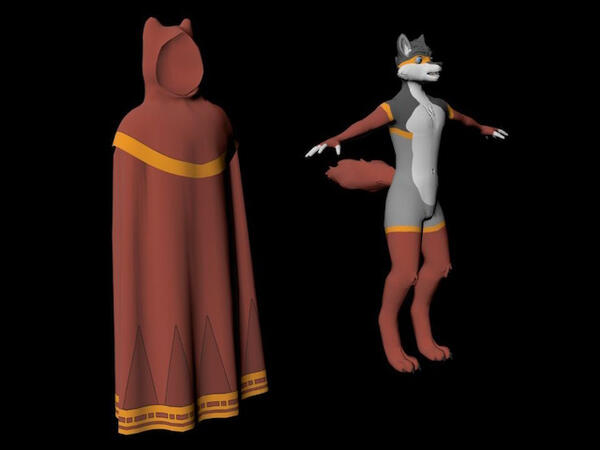 3D model by an artist on Telegram