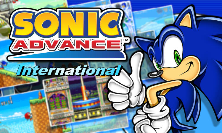 Sonic Advance International Website